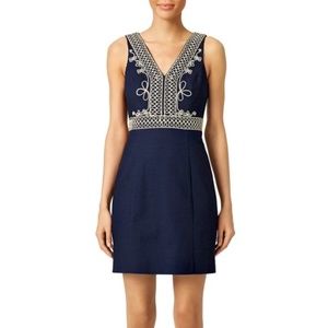 Lilly Pulitzer Navy Aveline Shift Dress 00 NWT